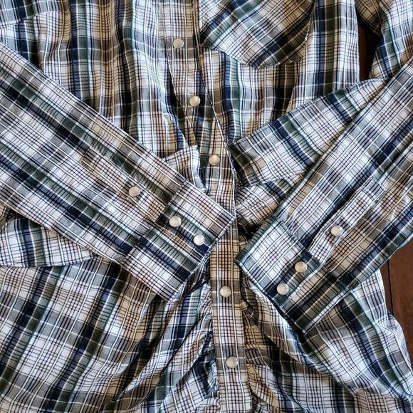 VERONICA BEARD Valle Plaid Minidress Navy Green & White Plaid Women's Size 6 - Picture 9 of 15